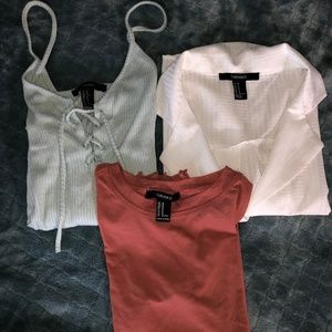 Tanks and Styled shirts